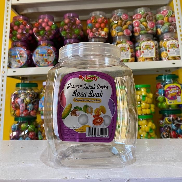 

[BISA REQUEST] Permen lunak 1 Toples STANDAR isi 50-60 gummy New