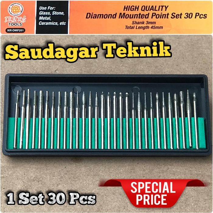 Mata Bor Tuner Ukir Mata Bor Diamond Mini Grinder Bor Intan