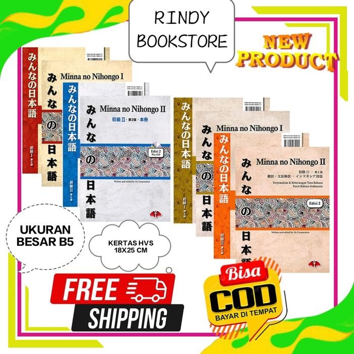 

Terlaris- Satu Set Minna No Nihongo Pake Cd Komplit