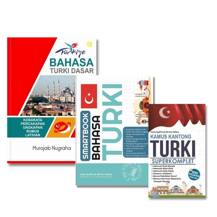 

Terlaris- Buku Belajar Bahasa Turki Dasar - Kosakata Percakapan Ungkapan Rumus