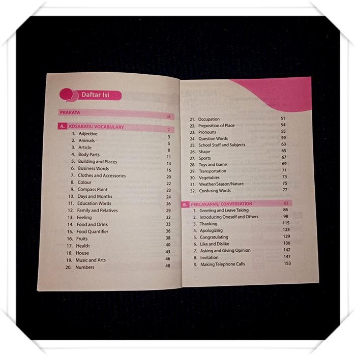 

Terlaris- English Vocabulary For Daily Conversation