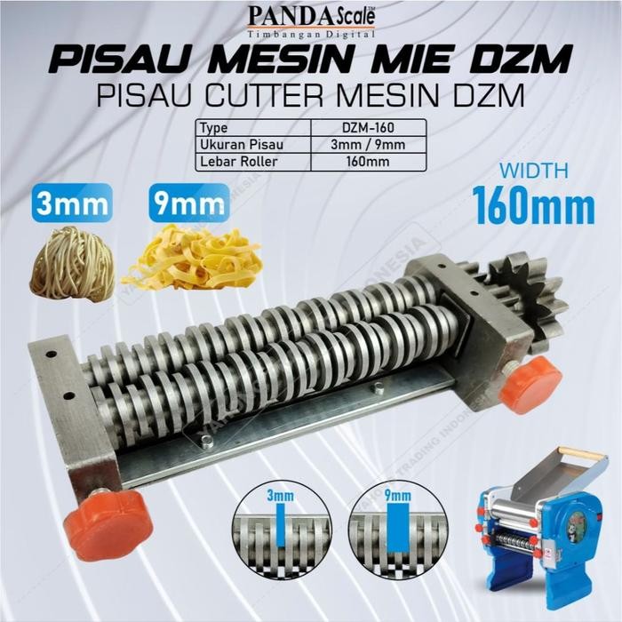 Colgate - Pisau Cutter Mesin Cetak Gilingan Mie Noodle Maker DZM-160 3mm 9mm