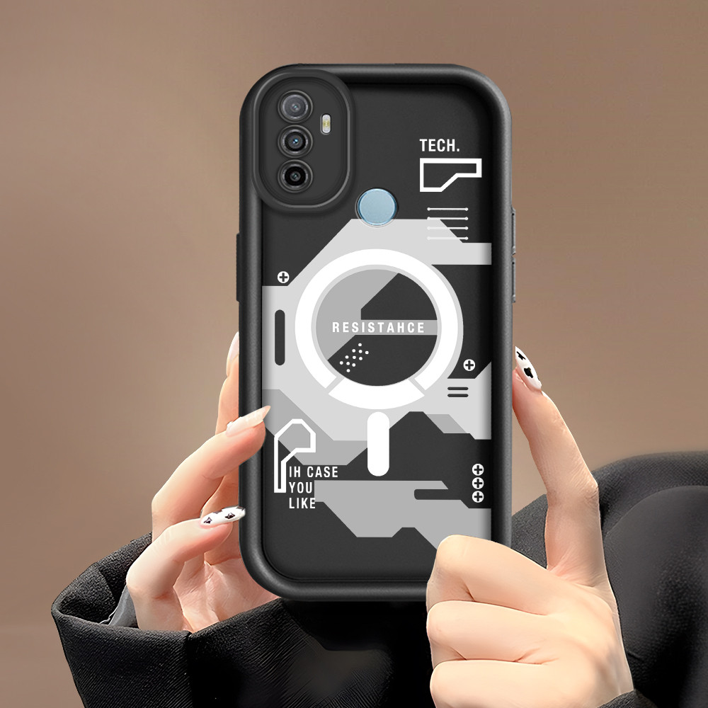 Casing Hp Untuk OPPO A53 A33 2020 Phone Case Silikon Softcase Mode Soft Cassing Cover Kesing Pria Ce