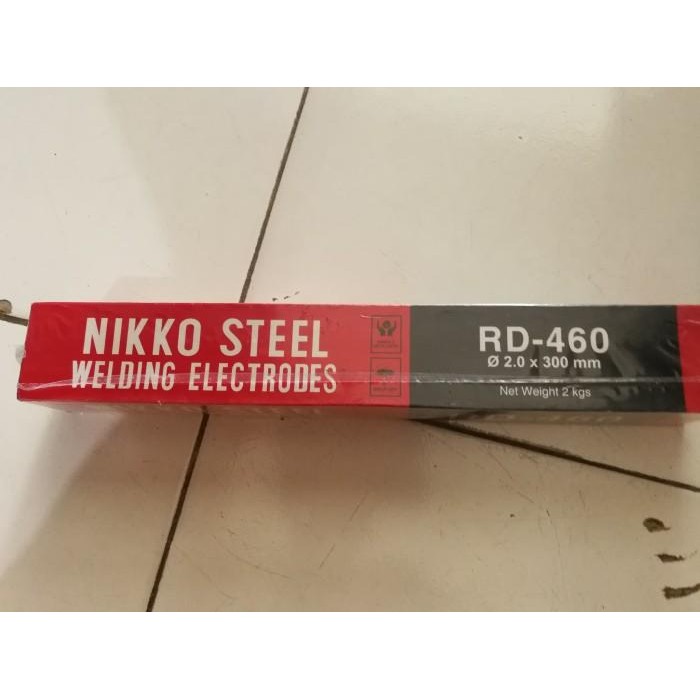 [Expert] KAWAT LAS RD460 NIKKO STEEL KAWAT LAS RD460 2MM RD-460 2.0MM 2KG