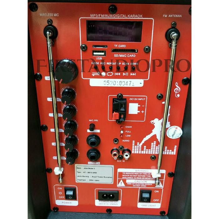 [Expert] Speaker Portable Wireless Meeting Asatron HT-8870