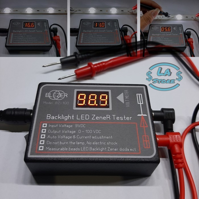 [Expert] ALAT TEST LED TV / BACKLIGHT TESTER LED TV & ZENER / COVER BLACK