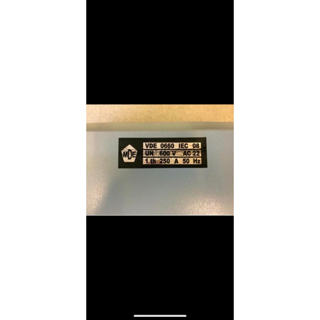 Sale Ohm Saklar Mde 250A 250 Ampere Gz Mde