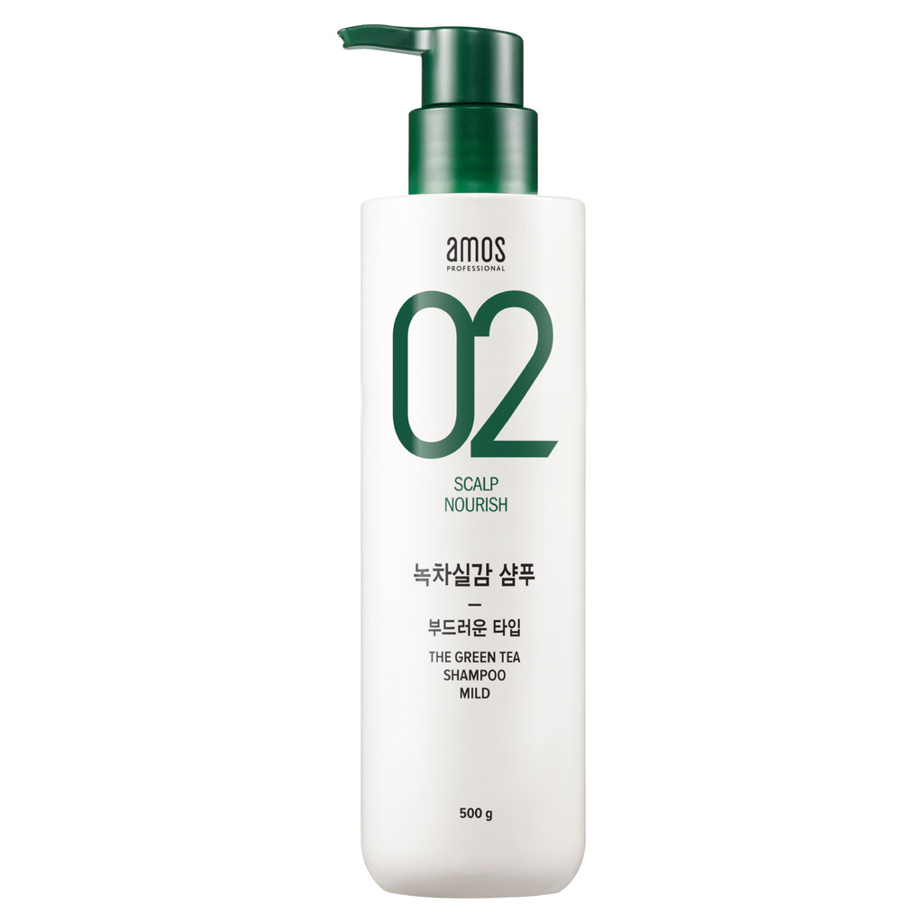 Sunny's Market [AMOS PROFESSIONAL] The Green Tea Shampoo Mild 500g