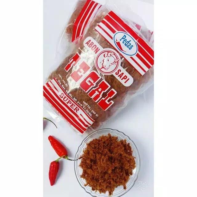

abon sapi super cap tegal 250 gram