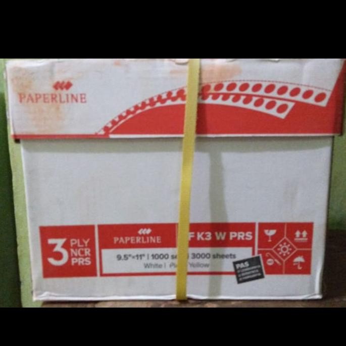 

Paperline Cont Form 9 1/2 X 11 : 2 3 Ply (K3 : 2) Prs Kertas Komputer Kode 404