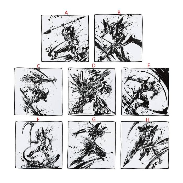 ichiban kuji evangelion - evangelion heroines - f prize sapu tangan