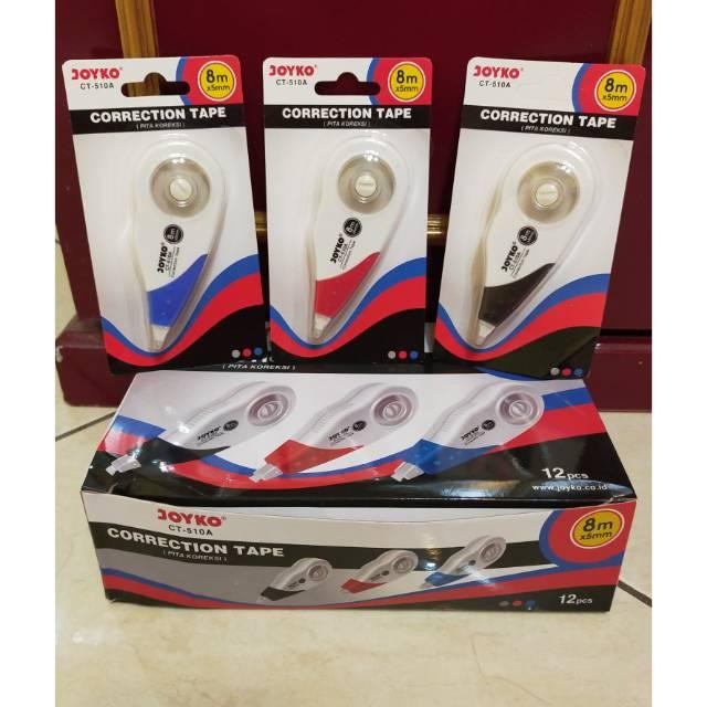 

[lusin] correction pen tape / tipe-ex kertas - joyko ct-510a kode 572