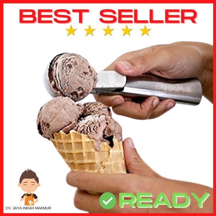 Sendok Es Krim Ice Cream Scoop Stainless Steel Premium Sekop Es Krim *