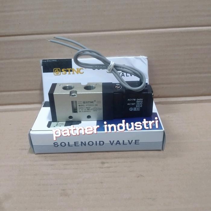 Populer Solenoid Valve Ft2521 - 08 220 Vac 5/2 Way Stnc