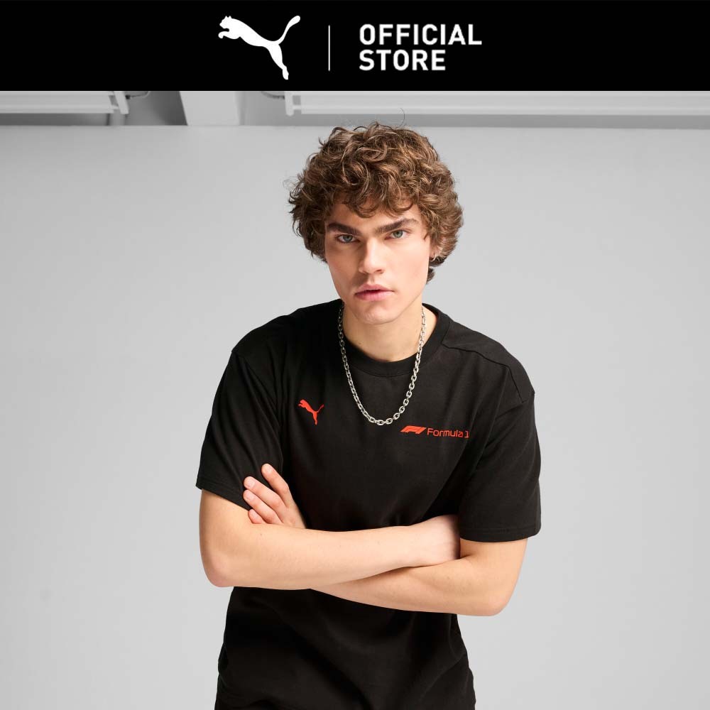 PUMA F1® ESS+ Relaxed Graphic Tee Pria