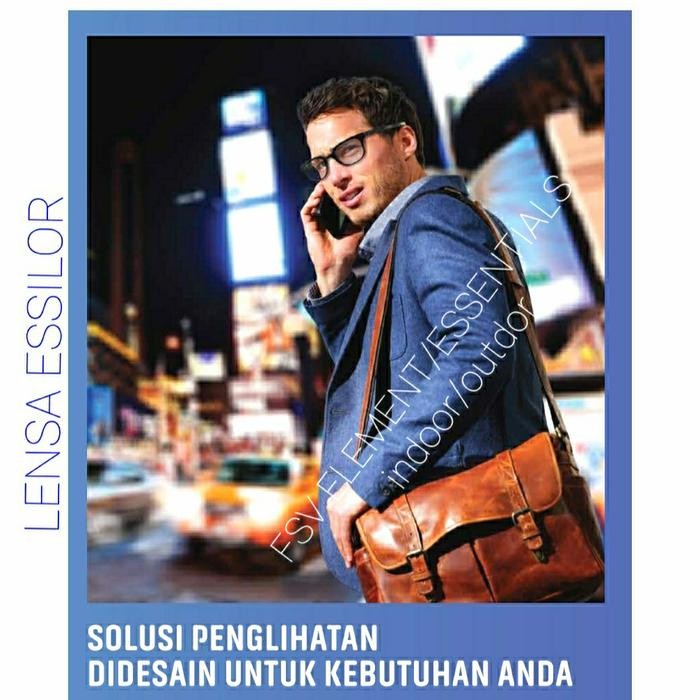 LENSA ESSILOR (LOW PRICE) FSV ELEMENT VISION CARE FOR LIFE KODE 378