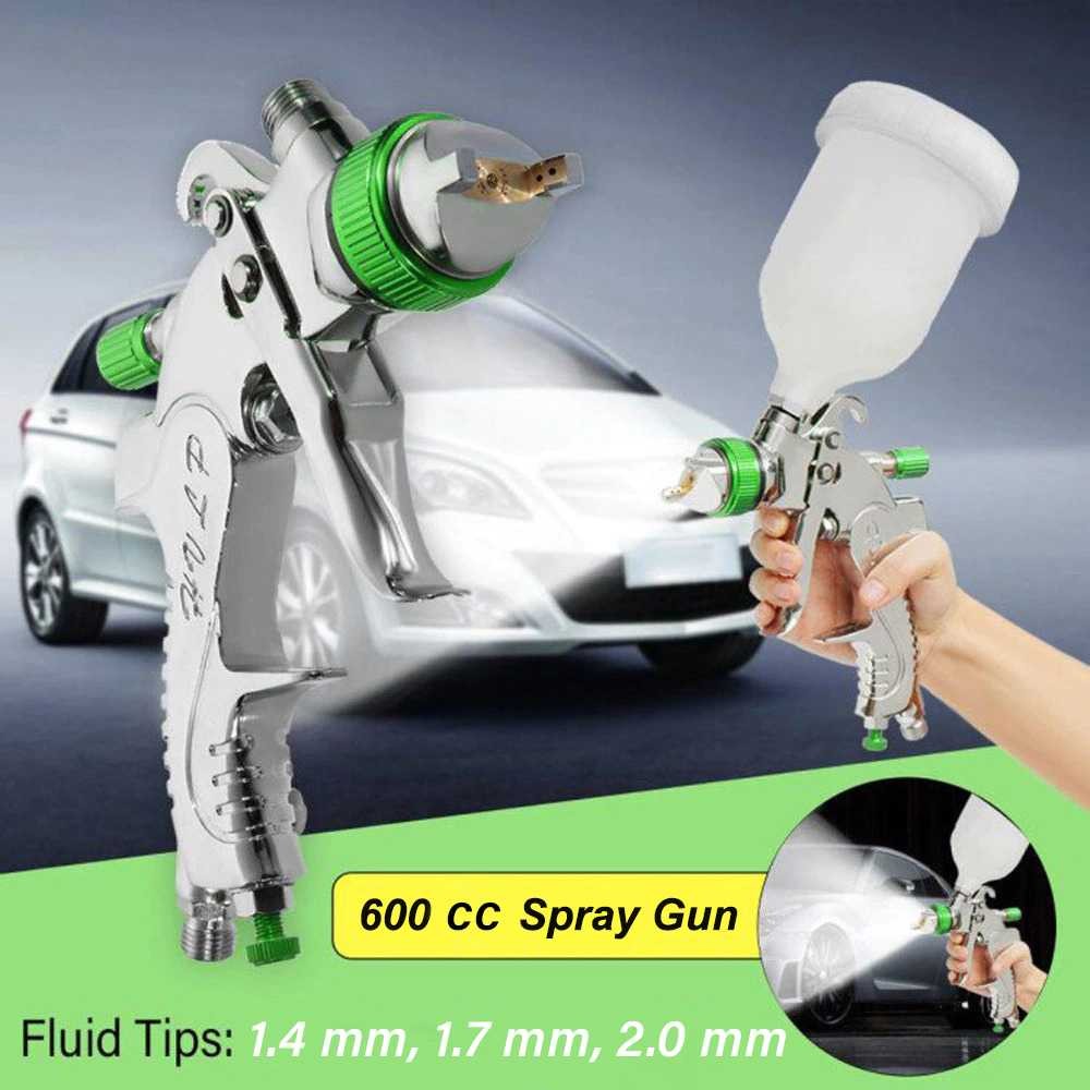 Rolketu Hvlp Professional Spray Gun Nozzle Airbrush 1.4/1.7/2.0Mm - H-2008