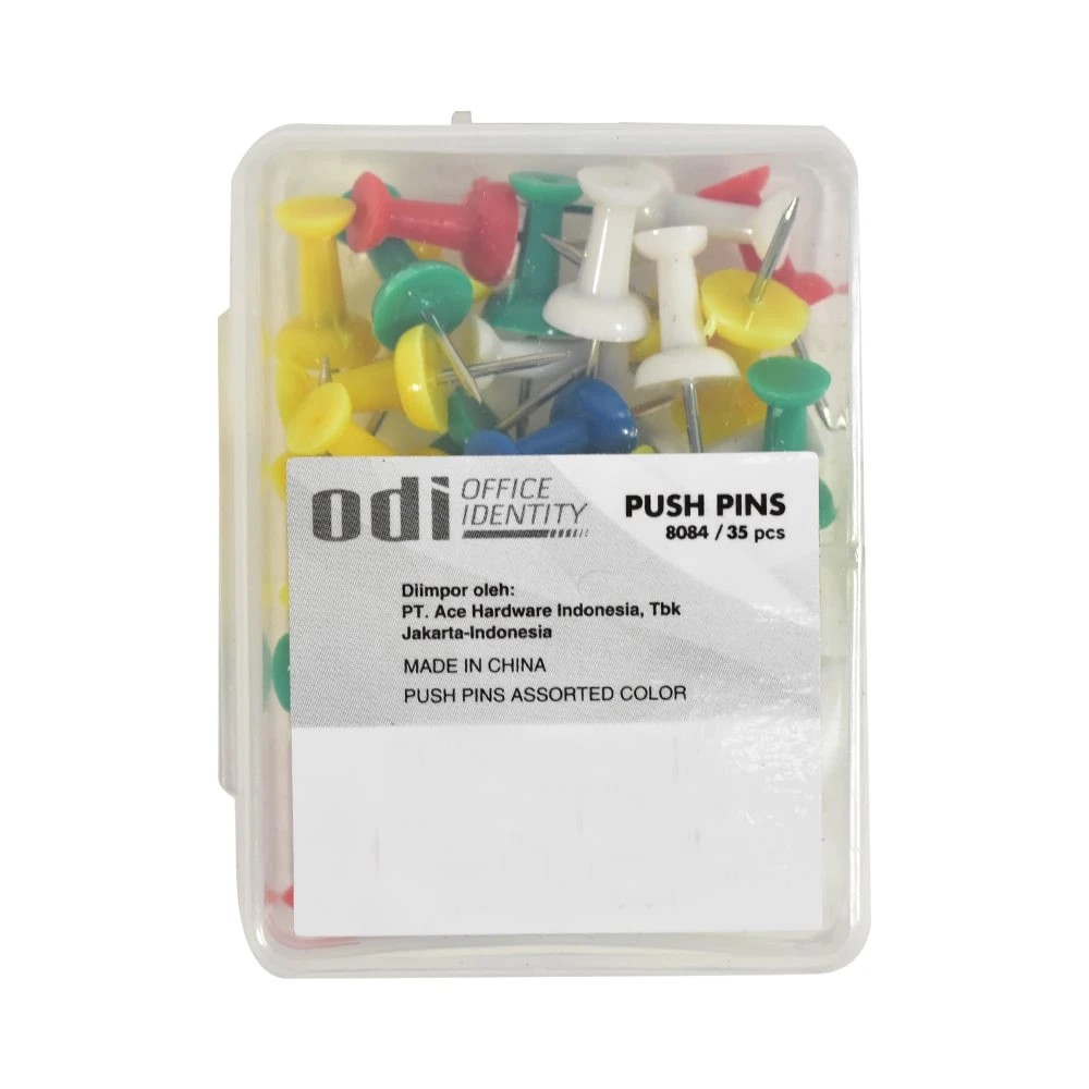 

Odi Set 35 Pcs Push Pin Paku Warna Warni-10350099