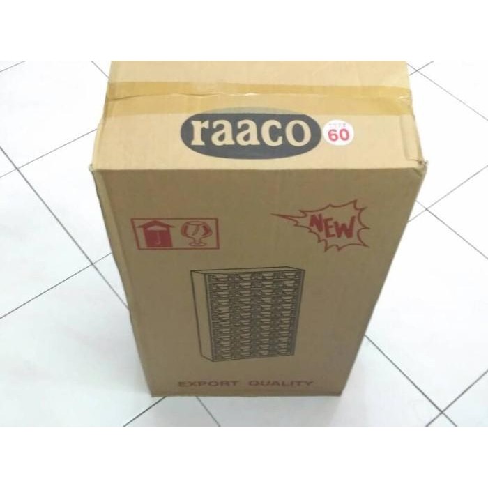 Expert Rak Raaco 60 slot laci Rak pernak pernik mur baut komponen