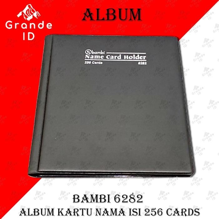 

Majalah Buku Album Kartu Nama Isi 256 Card Bambi 6282