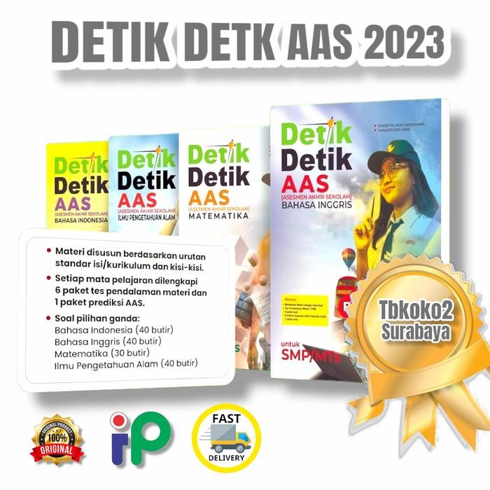 

Ready BUKU DETIK DETIK AAS SMP 2023 ORIGINAL INTAN PARIWARA