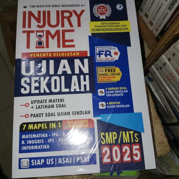 

Ready INJURY TIME Ujian Sekolah SMP MTs 2023 Kompas Ilmu
