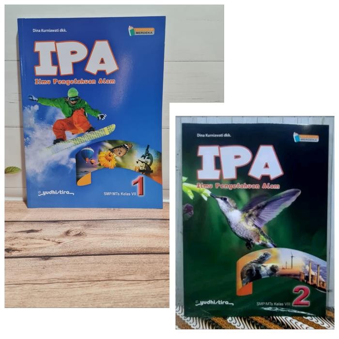 

Ready PROMO ORIGINAL Buku IPA Kelas 7 8 SMP MTS Kurikulum Merdeka Yudhistira