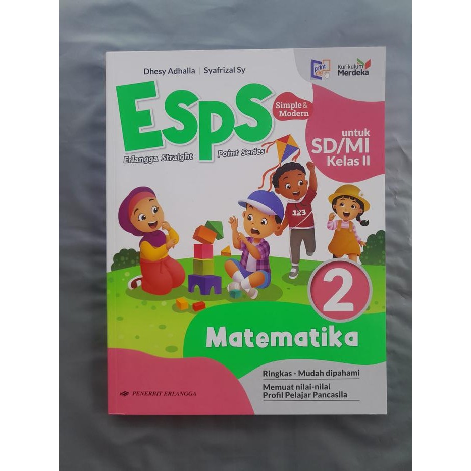 

Ready ESPS Matematika K.Merdeka Erlangga SD/MI Kelas 2
