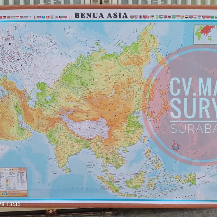 

Ready PETA BINGKAI BENUA ASIA BESAR