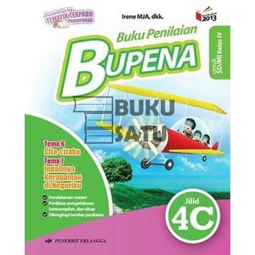 

Ready Bupena 4C SD 4 Erlangga Kurikulum 2013 K13N Tematik