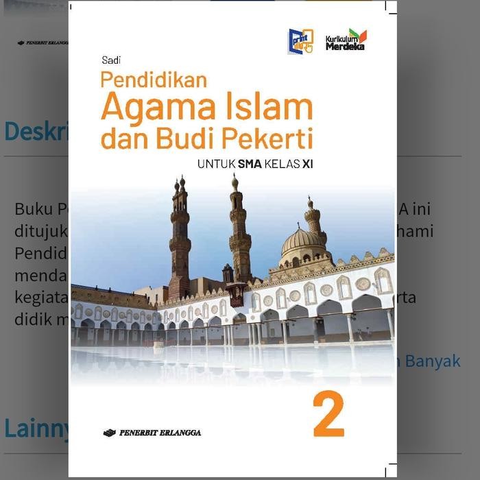 

Ready Buku Pendidikan Agama Islam dan Budi Pekerti Kelas XI SMA KM Erlangga