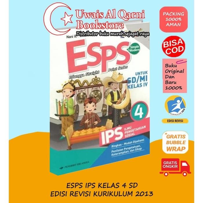 

Ready ESPS IPS 4 UNTUK SD MI KELAS IV K13N ERLANGGA
