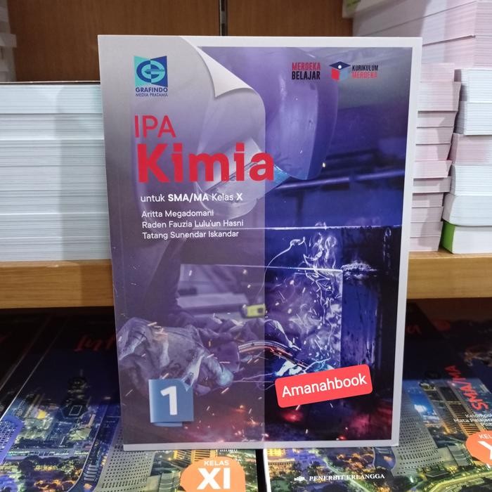 

Ready Buku IPA Kimia SMA Kelas 10 Kurikulum Merdeka Grafindo