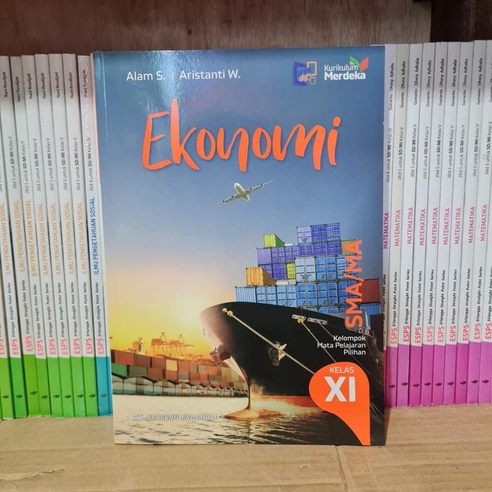 

Ready PROMO NEW Buku Ekonomi Kelas XI 11 Kurikulum Merdeka Erlangga