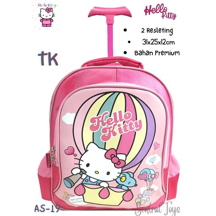 READY.. TAS TROLI / DORONG ANAK TK HELLO KITTY (NJ-29)
