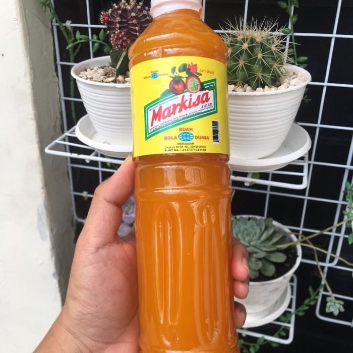 (Allthebest) Sirup Markisa Asli Makasar BOLA DUNIA ecer 1 botol @630 ml