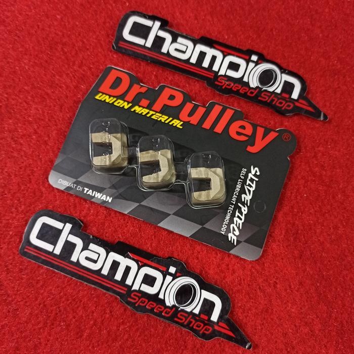 SLIDE PIECE KARET PULLEY CVT DR PULLEY MIO M3 SOUL GT 115 MIO GT 115