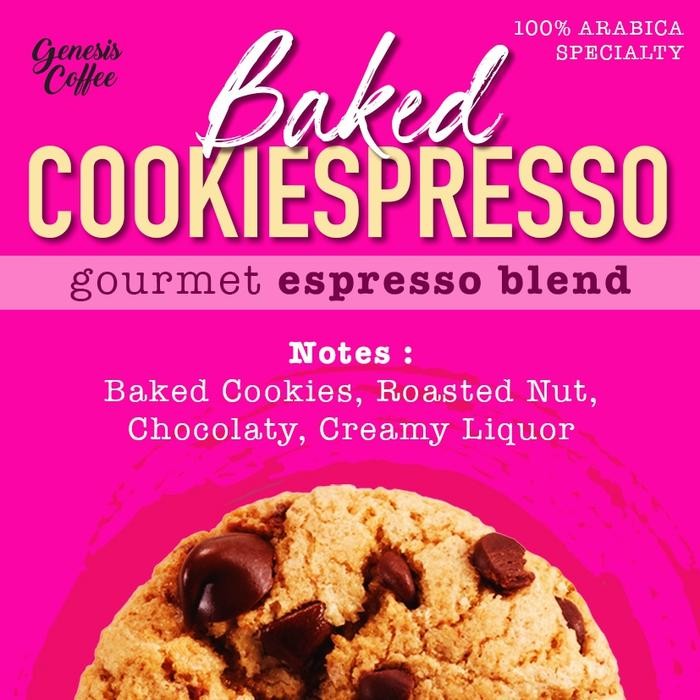 

BAKED COOKIESPRESSO - GOURMET ESPRESSO BLEND - ARABICA SPECIALTY 100%