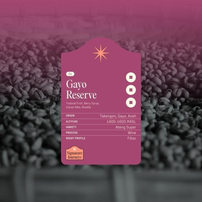 

GAYO RESERVE - GAYO, ACEH - FILTER SINGLE ORIGIN SPECIALTY COFFEE BY KORO ROASTERS
