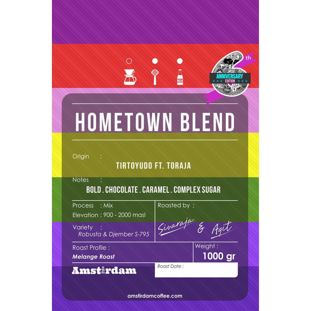 

HOMETOWN ESPRESSO BLEND (250GR)