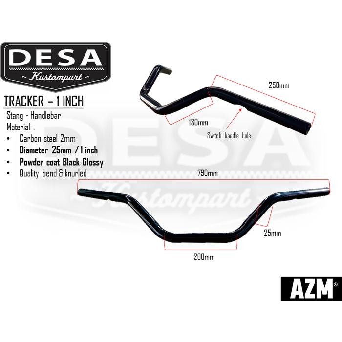 Terlaris Stang Custom Stang Motor Stang Harley Stang Hd Stang 1 Inch Tracker