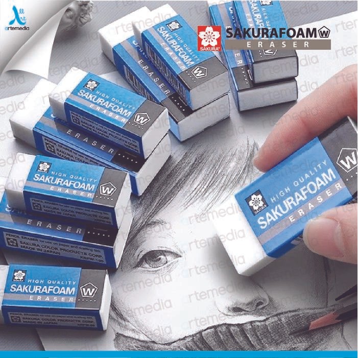 

Sakura Foam Eraser Penghapus Pensil
