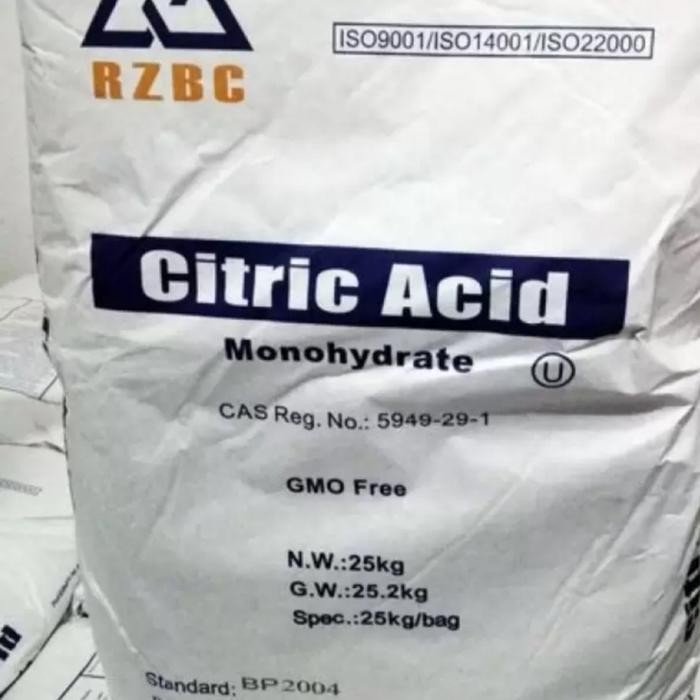 

FREShBgt- Citric Acid Monohydrate atau Citrun RZBC foodgrade repack 250gram
