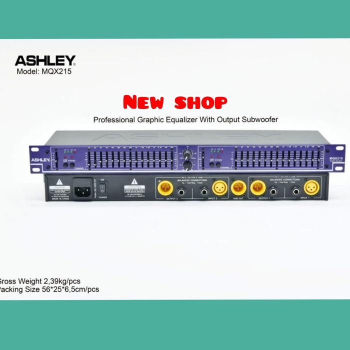 Equalizer Ashley Mqx215 Mqx 215 Ashley