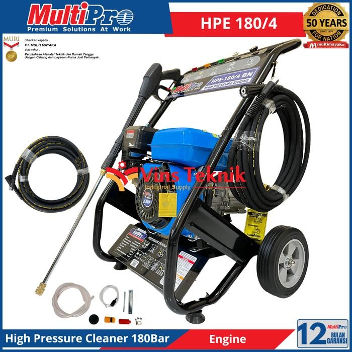 Hh pressure jet cleaner mesin cuci bensin HPE 180 MULTIPRO HPE180-4