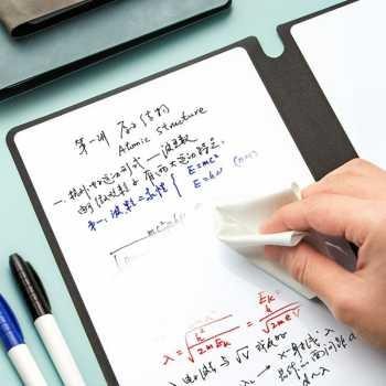 

Papan Tulis Lipat Size A5 Portable Foldable Whiteboard With Pen