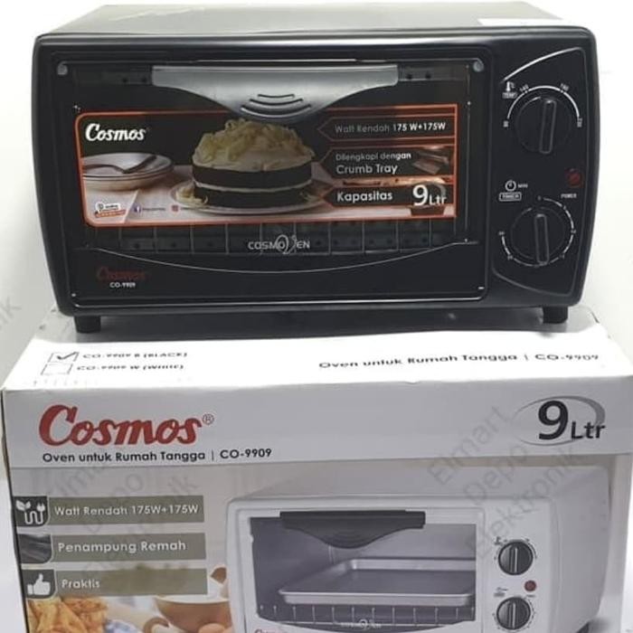Cosmos Oven CO-9909 Oven Cosmos CO9909R CO 9909 9Liter Low Watt