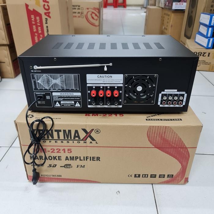 Sale Power Mixer 8 Channel Kentmax Km-7370 Plus Prosesor Bbe