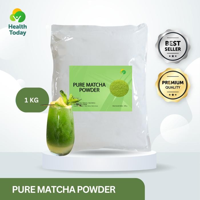 

Health Today Pure Matcha Powder Premium/ Teh Hijau 1kg