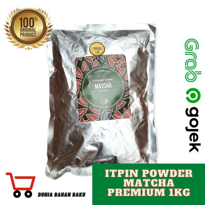 

Itpin Matcha Green Tea Powder Premium 1kg 100% Ori
